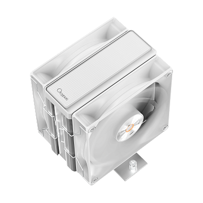 Вентилятор для процессора Ocypus Delta A40 Elite WH Dual Fan Белый (Delta-A40-WH2NNWN00X-GL)