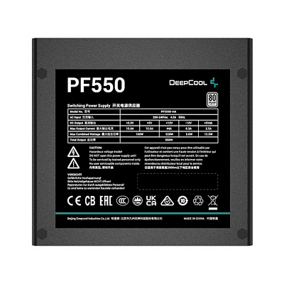 Блок питания Deepcool PF550 (R-PF550D-HA0B-EU / R-PF55)