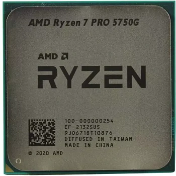 Процессор  AMD Ryzen 7 PRO 5750G, AM4, OEM-с кулером (100-000000254-OEM+КУЛЕР)