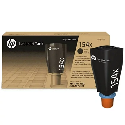 Тонер черный HP W1540X (№154X) экономичный (W1540X)