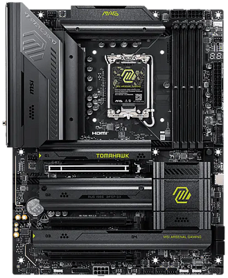 Материнская плата MSI MAG Z890 TOMAHAWK WIFI II (MAG Z890 TOMAHAWK WIFI II)