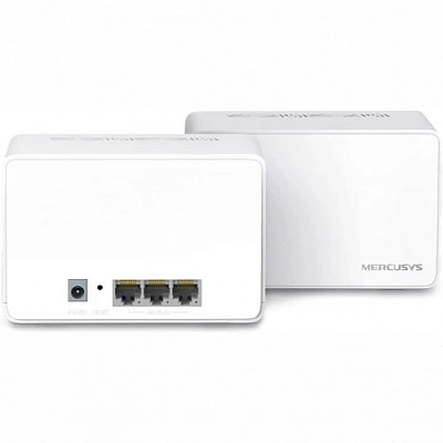 Домашняя Mesh Wi-Fi система GbE AX3000 Mercusys Halo H80X(2-pack)  (Halo H80X(2-pack)(EU))