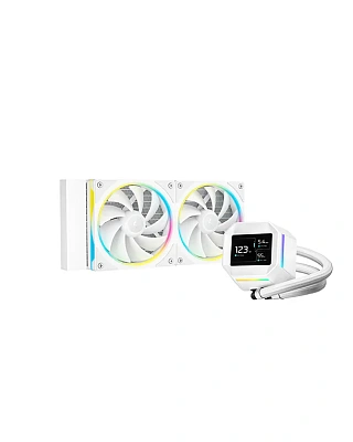 Кулер с водяным охлаждением Deepcool LM240 WH (R-LM240-WHDMMC-1)