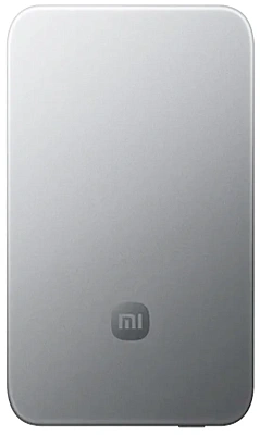 Портативный внешний аккумулятор Xiaomi UltraThin Magnetic Power Bank 5000 15W - Glacier Silver (MDY-20-EB-SLV)