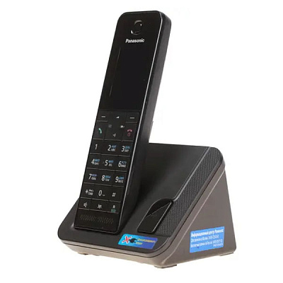 Радиотелефон PANASONIC KX-TGH210 (RUB) Черный (KX-TGH210RUB)