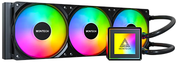 Водяное охлаждение для CPU Montech PureFlow ARGB 360, Black (PureFlow ARGB 360 (B))