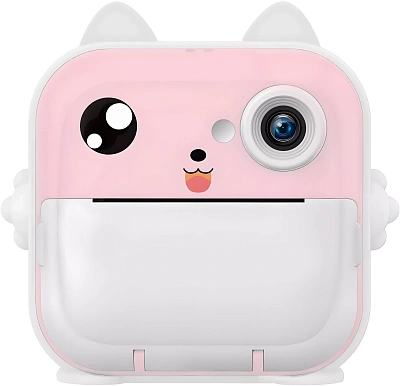 Фотоаппарат моментальной печати Leef LF-CAM-01, pink ( LF-CAM-01-pink)