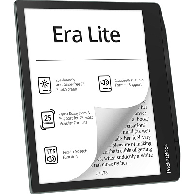Электронная книга PocketBook PB710-9-WW зеленый (PB710-9-WW)