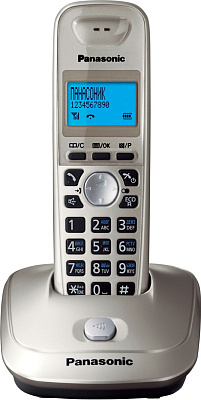 Радиотелефон PANASONIC KX-TG2511 (RUN) Платиновый (KX-TG2511RUN)
