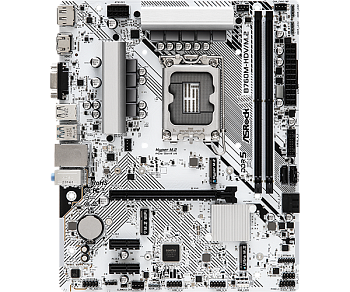 Материнская плата ASRock B760M-HDV/M.2 LGA1700 (B760M-HDV/M.2)  Материнская плата ASRock B760M-HDV/M.2 LGA1700 (B760M-HDV/M.2)