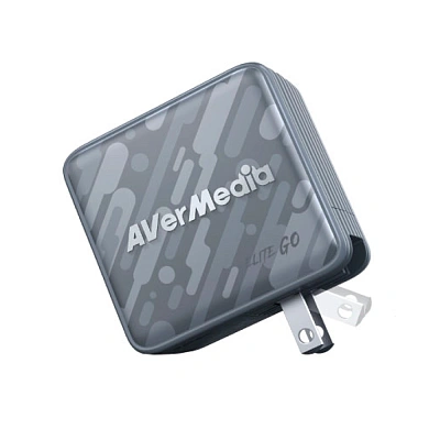 Карта видеозахвата Зарядный блок+передача данных  AverMedia Elite GO,black GC313Pro (61GC313PR0A4)