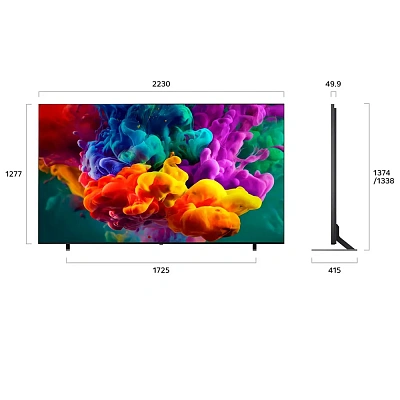 Телевизор LG QNED evo AI QNED85 Mini LED 4K 2026 100 " (100QNED85B6)