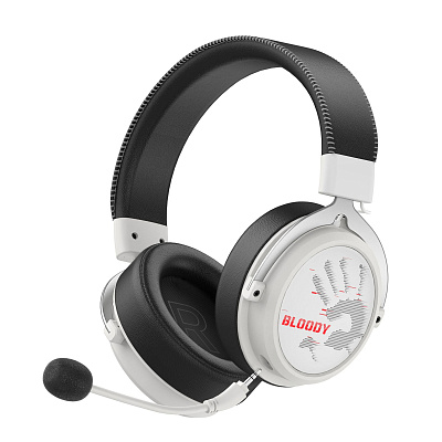 Bluetooth гарнитура A4Tech Bloody MR590, 20Hz-20kHz Sports White (MR590/SPORTS WHITE)