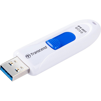 USB Флеш 64GB 3.0 Transcend TS64GJF790W белый (TS64GJF790W)