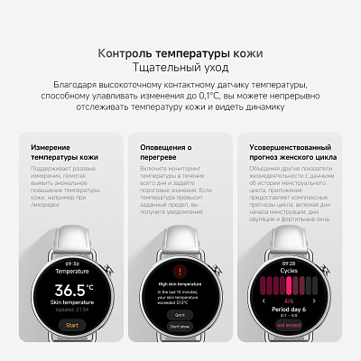 Смарт часы Xiaomi Watch S4 41mm, Black (M2502W1-SLBK)