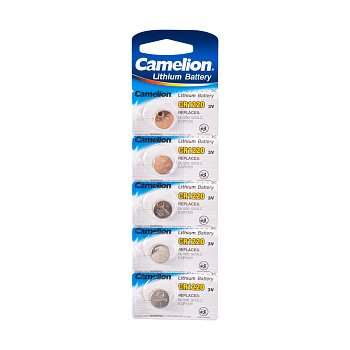 Батарейка CAMELION Lithium CR1220-BP5 5 шт. в блистере (CR1220-BP5)