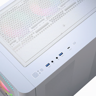 Компьютерный корпус Aerocool P500C Evo WT (ACCM-PN03043.21)