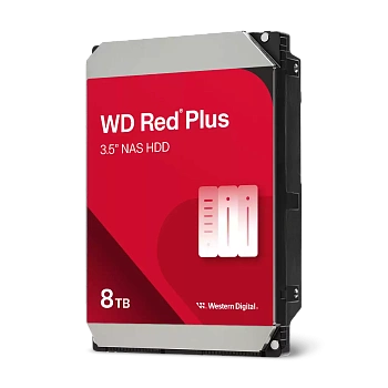 Жесткий диск для NAS систем HDD Western Digital RED Plus 8Tb (WD80EFPX) Жесткий диск для NAS систем HDD Western Digital RED Plus 8Tb (WD80EFPX)