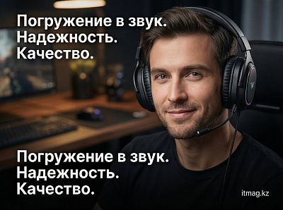 Наушники с микрофоном AULA G7 Black, 1000mAh, RGB (G7 Black)
