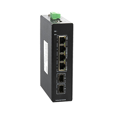 Индустриальный коммутатор BDCOM IES200-V25-2S4P (IES200-V25-2S4P)