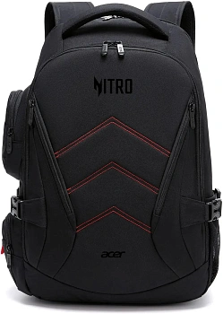 Рюкзак для ноутбука  Acer Nitro OBG313, 15.6", Black/Red  (ZL.BAGEE.00G)