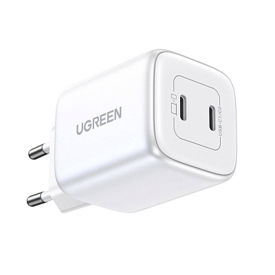 Зарядное устройство на 2C, 45W, QC4.0/PD3.0/SFC2.0, GaN, X526 (65154) UGREEN