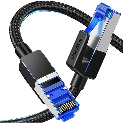 Патч-корд 8 Cat, F/FTP,  5m, NW153 (80433) UGREEN (UGR-80433)