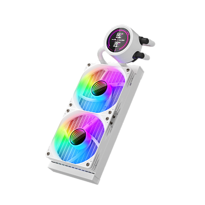 Кулер с водяным охлаждением 1STPLAYER TS4 240 WHITE (TS4-240-WH)