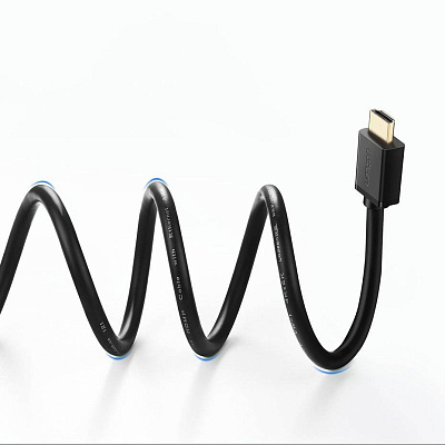 Кабель Ugreen HD104, HDMI 1.4, 15m - Black (10111)