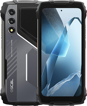Смартфон OSCAL PILOT 1 Rugged Phone 6/256GB, Black (PILOT 1/6/256GB/Black)