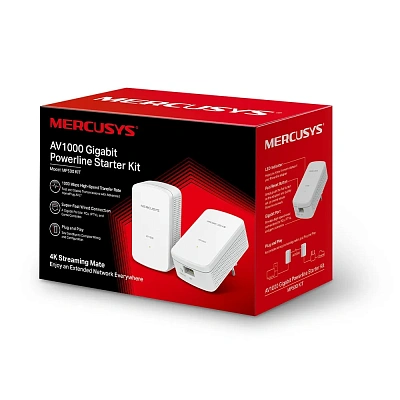 Сетевой адаптер Powerline Mercusys MP500 KIT AV1000 (MP500 KIT(EU))