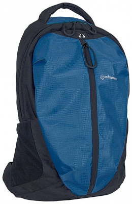  Рюкзак для ноутбука 15.6" Manhattan Airpack, Black-Blue (439718)