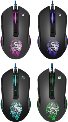 Мышь игровая Defender Sleipnir GM-927 черная (52927)