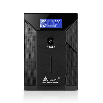 Интерактивный Источник бесперебойного питания SVC V-2000-F-LCD (V-2000-F-LCD)