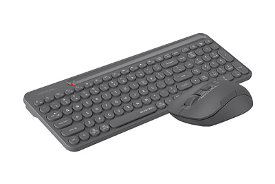 Клавиатура A4Tech Fstyler FG3300 Air Grey, USB + мышь (FG3300 AIR GREY/FG3300 AIR2 GREY)