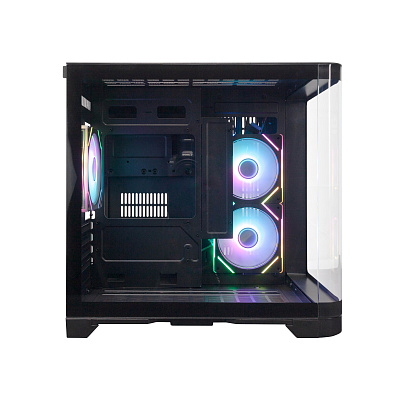 Компьютерный корпус 1STPLAYER UV5 BLACK (UV5-BK-2FC7R-1FC7)