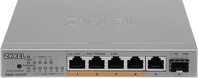 Коммутатор Zyxel XMG-105HP (XMG-105HP-EU0101F)