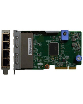 Сетевой адаптер Lenovo ThinkSystem 1Gb 4-port RJ45 LOM (7ZT7A00545)