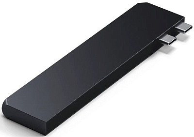 Картридер / USB-хаб Satechi USB-C Pro Hub Slim - Midnight (ST-HUCPHSD)