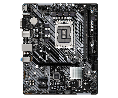 Материнская плата ASRock H610M-HDV/M.2 R2.0, iH610,S1700,mATX (90-MXBJH0-A0UAYZ)