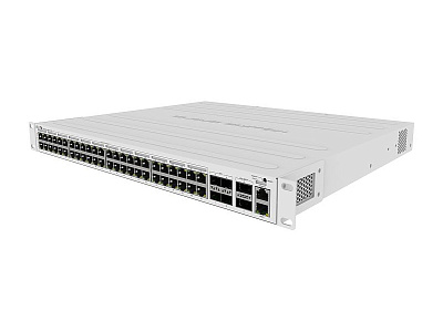 Сетевой коммутатор MikroTik CRS354-48P-4S+2Q+RM Cloud Router Switch, 48x10/100/1000, 4x10G SFP+ (CRS354-48P-4S+2Q+RM)