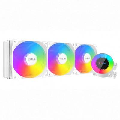 Водяное охлаждение для CPU PCCooler GI-CL360 ARGB (GI-CL360 ARGB White Edition)