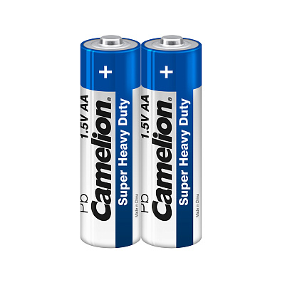 Батарейка CAMELION Super Heavy Duty R6P-SP2B 2 шт. в плёнке (R6P-SP2B)