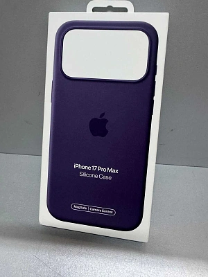 Чехол для iPhone 17 Pro Max Silicone Case with MagSafe - Purple Fog,Model A3560 (MGFN4ZM/A)