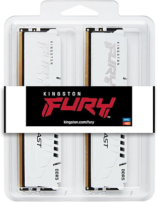 Оперативная память Kingston Fury Beast (AMD), DDR5 32 GB kit (2x16GB) 6000MHz (KF560C30BWEK2-32)