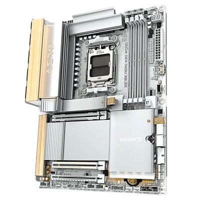 Материнская плата Gigabyte X870E Aero X3D Wood (X870E AERO X3D WOOD)