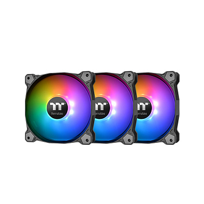 Кулер для компьютерного корпуса Thermaltake Pure Plus 12 RGB TT Premium Edition (3-Fan Pack) (CL-F063-PL12SW-A)