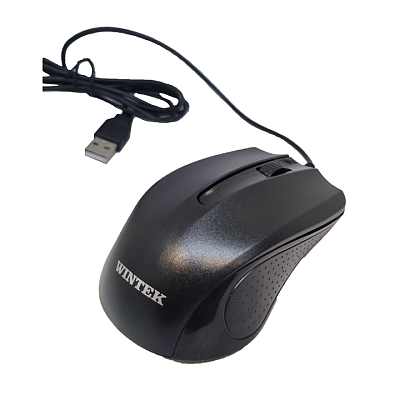 Мышь Wintek WS-MS-926, USB, чёрная (WS-MS-926)