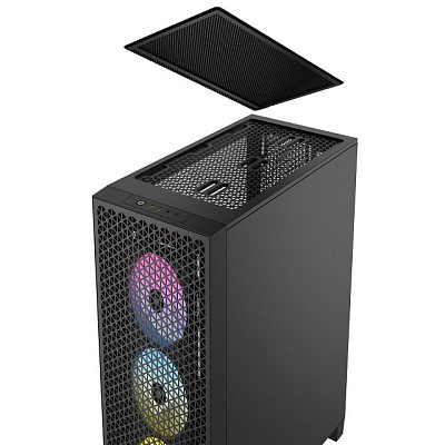 Корпус Corsair 3000D AIRFLOW RGB Tempered Glass без БЖ (CC-9011255-WW)