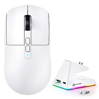 Мышь Attack Shark X6 White (X6 White)